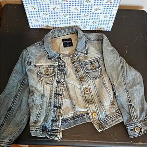 Highway Jeans Women’s Light Washed Blue Denim Jacket sz XS 100% Cotton